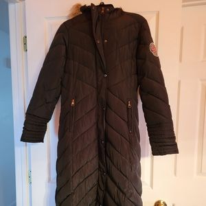 Madden Girl 3/4 Length Womens Winter Puffer Coat